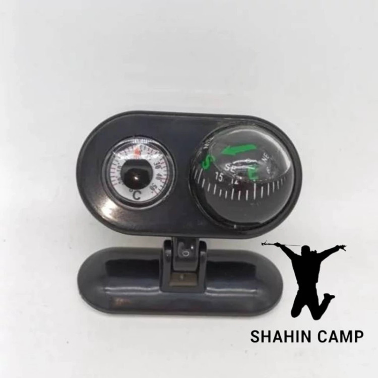 قطب نما خودروی دماسنج دار