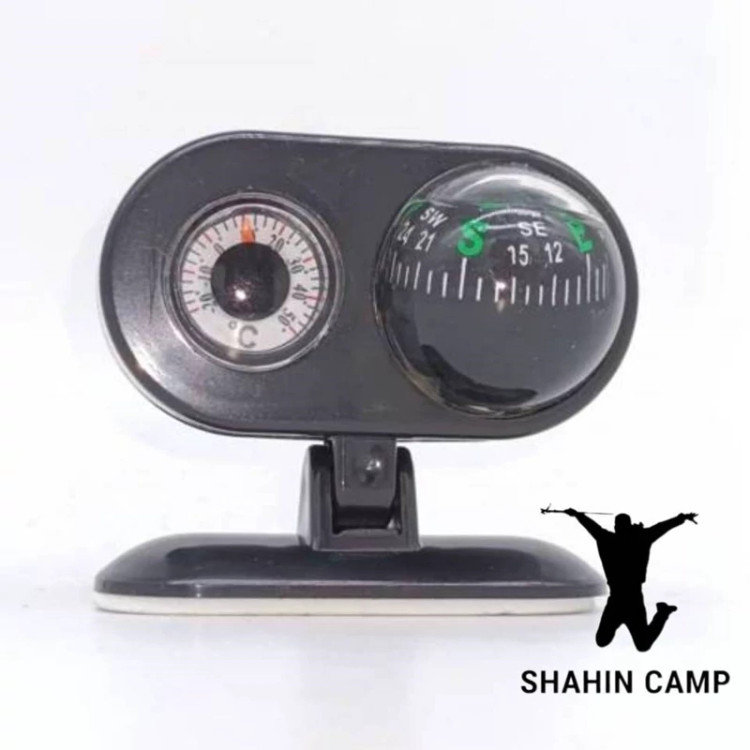 قطب نما خودروی دماسنج دار
