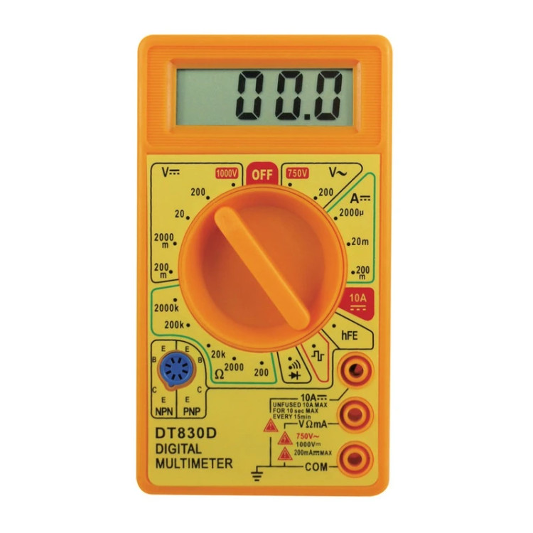 مولتی متر دیجیتال مدل DT830D